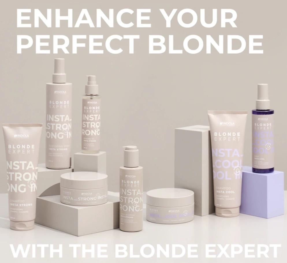 Indola Blonde Expert InstaStrong Shampoo - 250ml képe 2